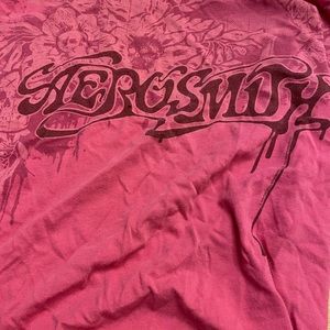Aerosmith Pink Tshirt